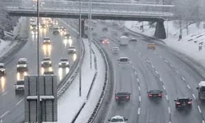 Mega Kent İstanbul'da Kar Sessizliği